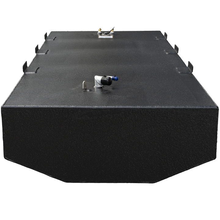 2005 Angler 29 with a 196-gallon nominal OEM replacement belly fuel tank, designed for offshore fishing with durable and efficient fuel storage