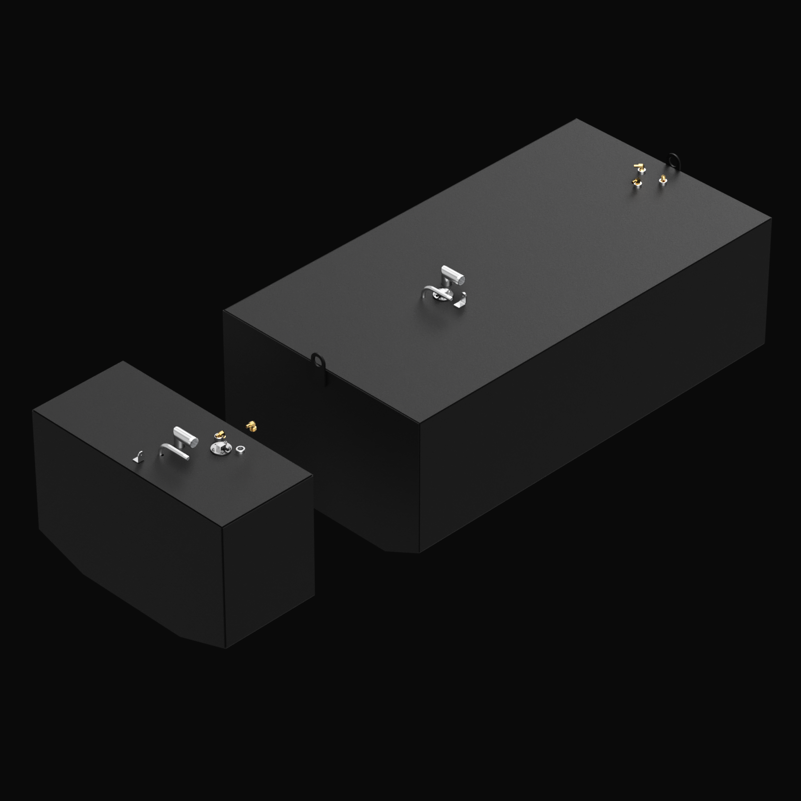 Intrepid 339 1998 2Tank Combo 1 x 248 gal. Center Tank & 1 x 51 gal. Welding World, Inc.