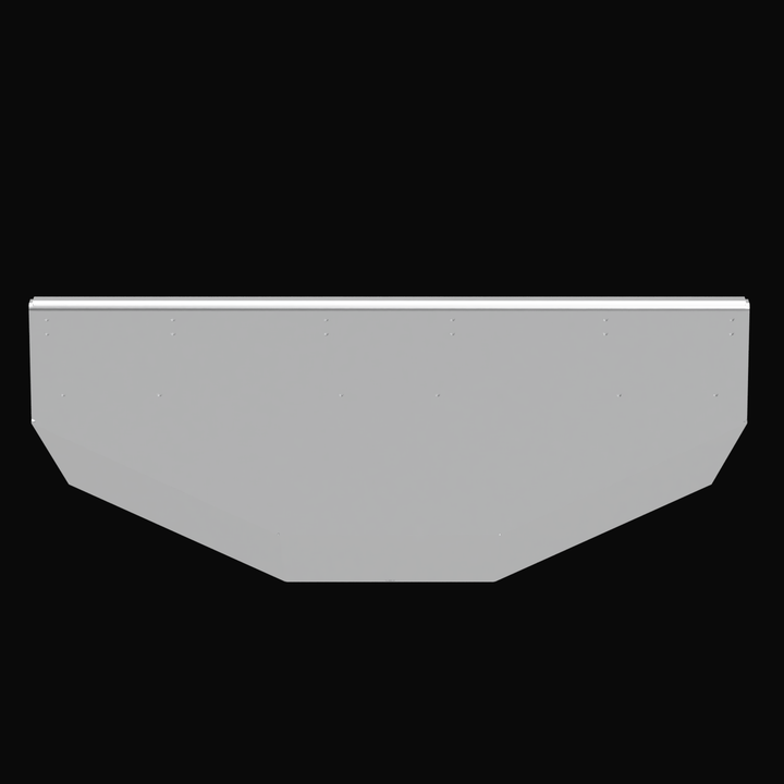 Regal 38 Commodore High Flotation Triple Engine Bracket, featuring a sleek, modern design with a wide, flat surface and tapered edges, suitable for mounting three engines