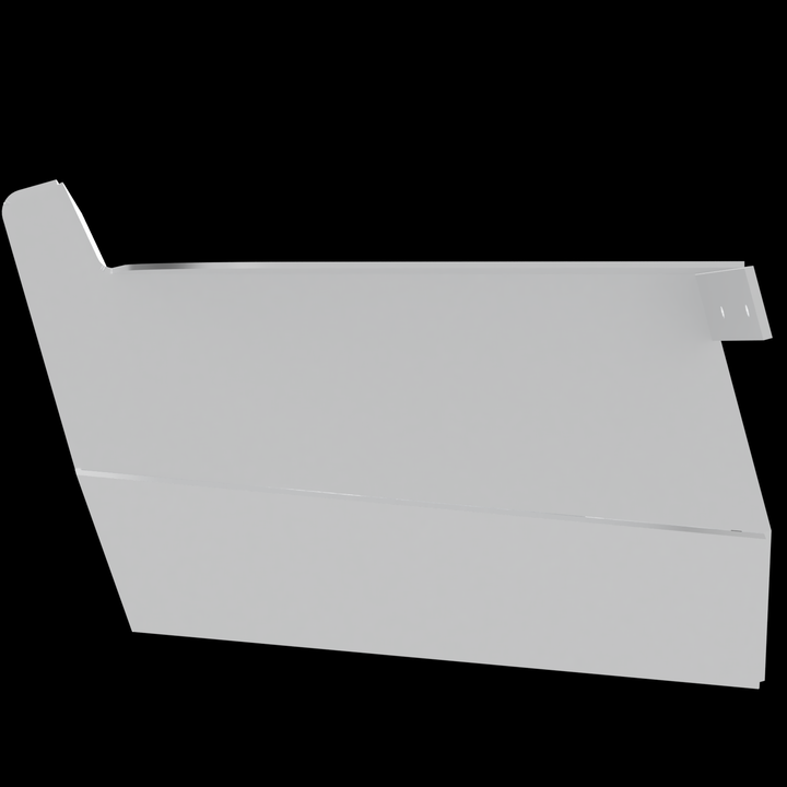 A white engine bracket designed for the Velocity 280 1997 Twin High Flotation model, featuring a sleek and sturdy design suitable for marine applications