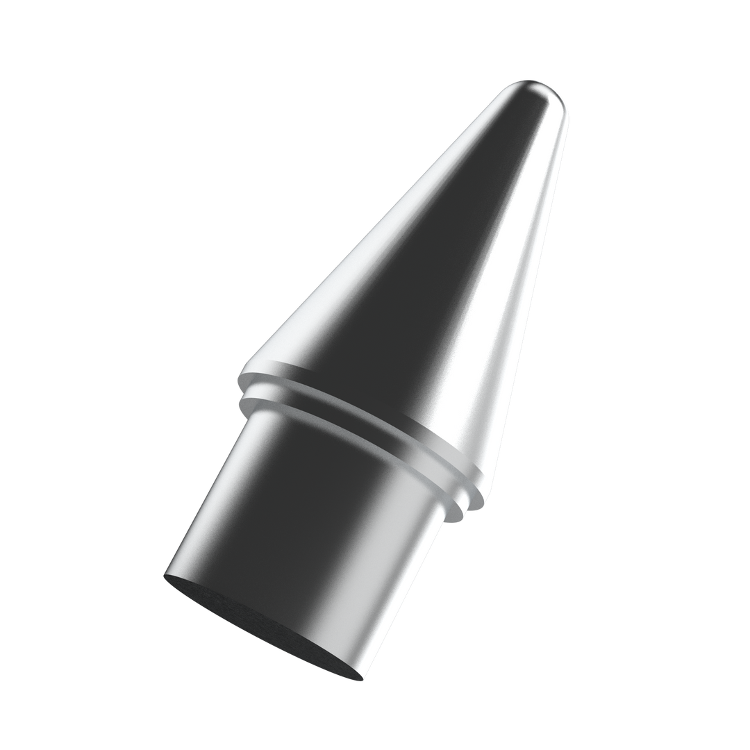 0180 1 in. Halyard Tip - Side Incline View
