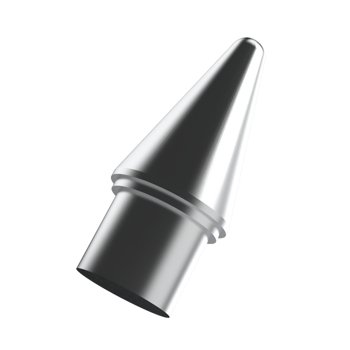 0180 1 in. Halyard Tip - Side Incline View