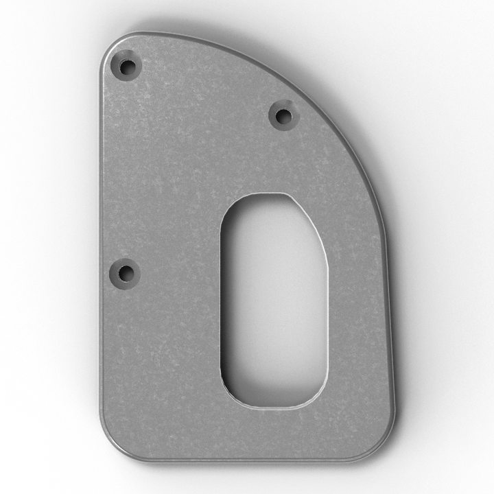 D-5 8 x 5.5 CS Pad (Right Side)