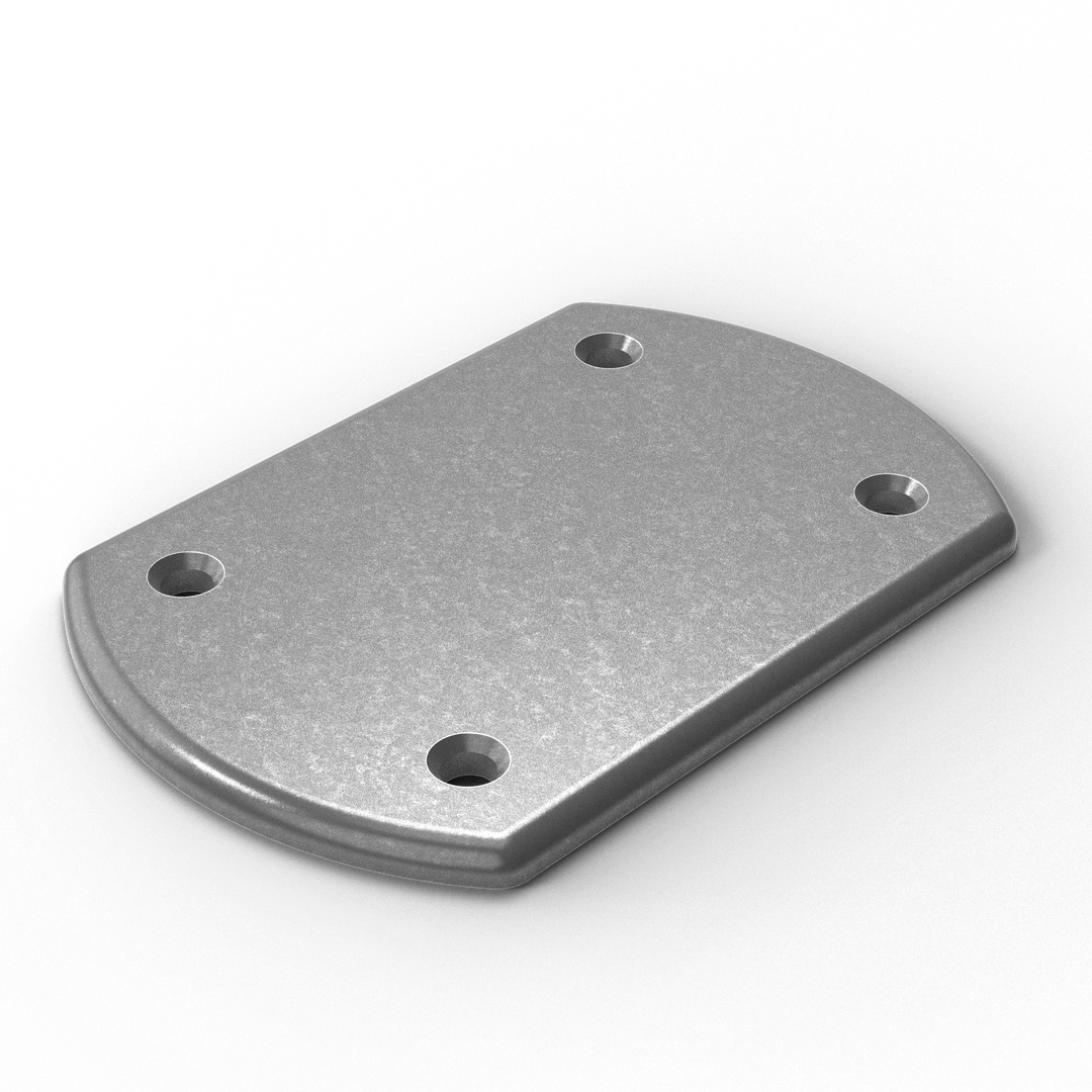 1/4 x 4 x 6 -4H CS Pad