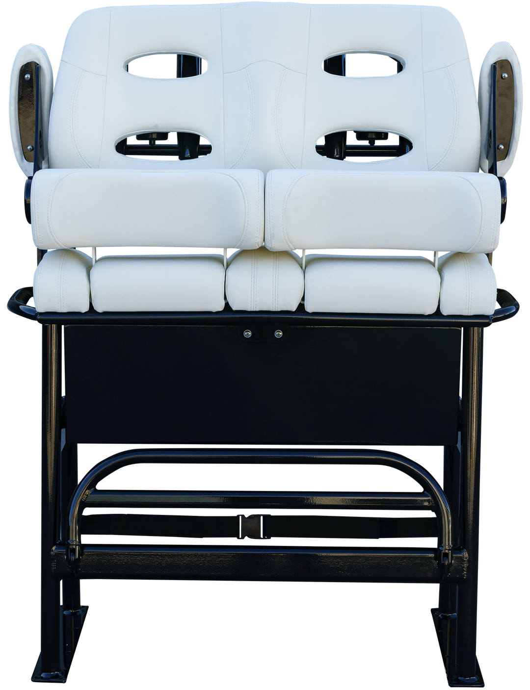 38" Super Stinger Long Haul Fixie Mk. II - White on Black - Welding World, Inc.