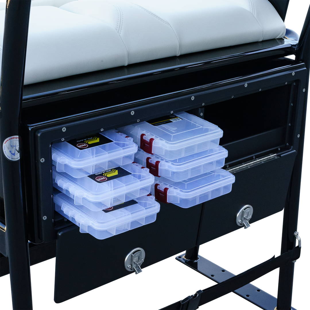 38" Super Stinger Long Haul Fixie Mk. II - White on Black - Welding World, Inc.