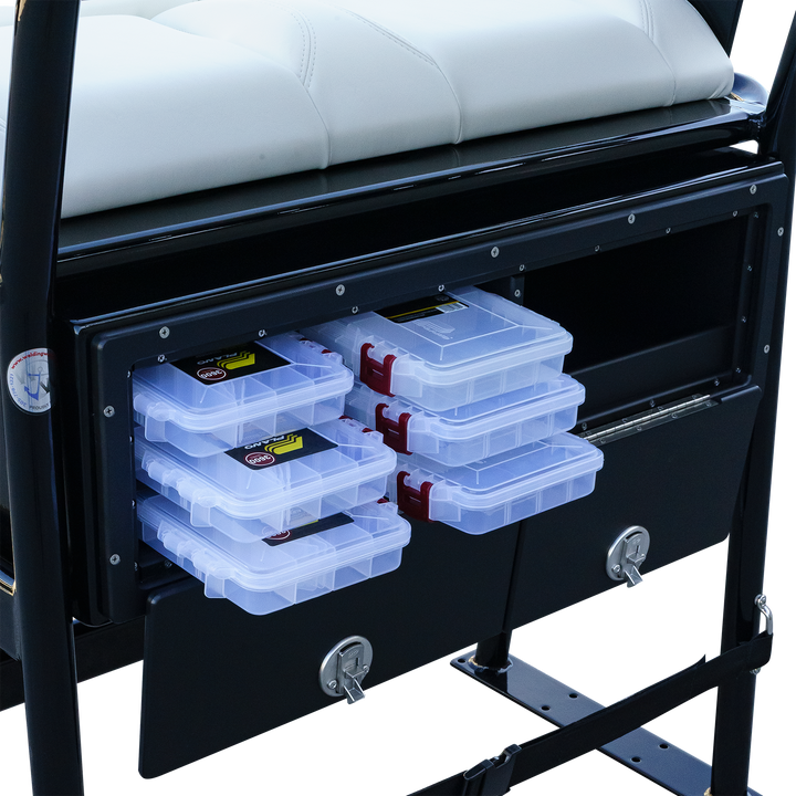 38" Super Stinger Long Haul Fixie Mk. II - White on Black - Welding World, Inc.