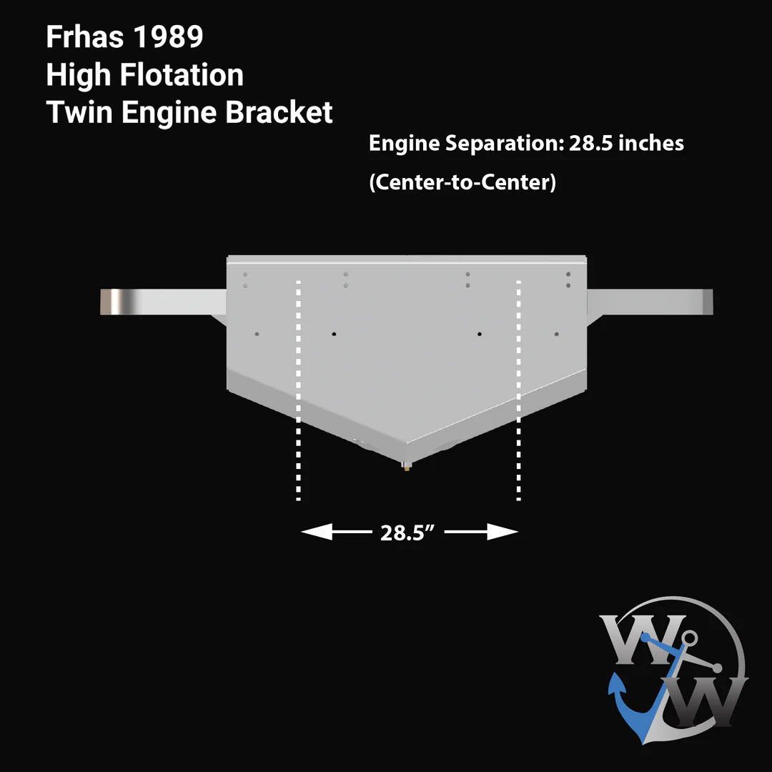 Frhas 1989 High Flotation Twin Engine Bracket