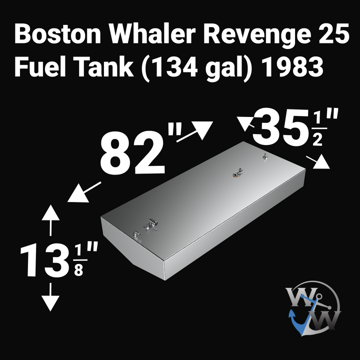 Boston Whaler Revenge 25 Fuel Tank (134 gal) | 1983 OEM Replacement