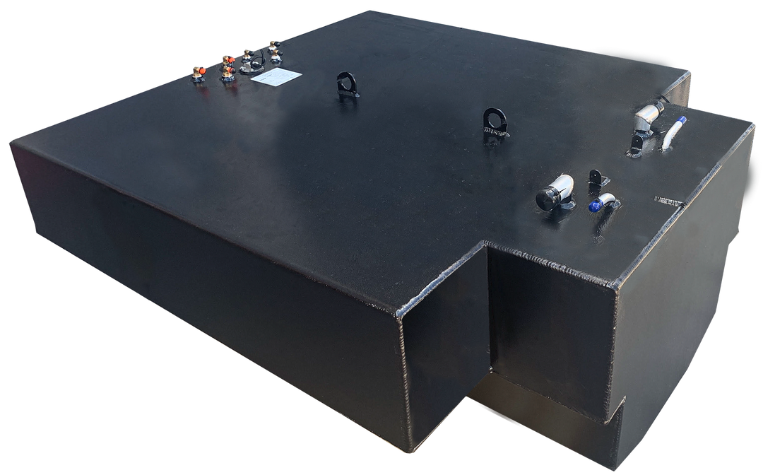 Bertram 28 Flybridge - 190 gal. OEM Replacement Belly Fuel Tank