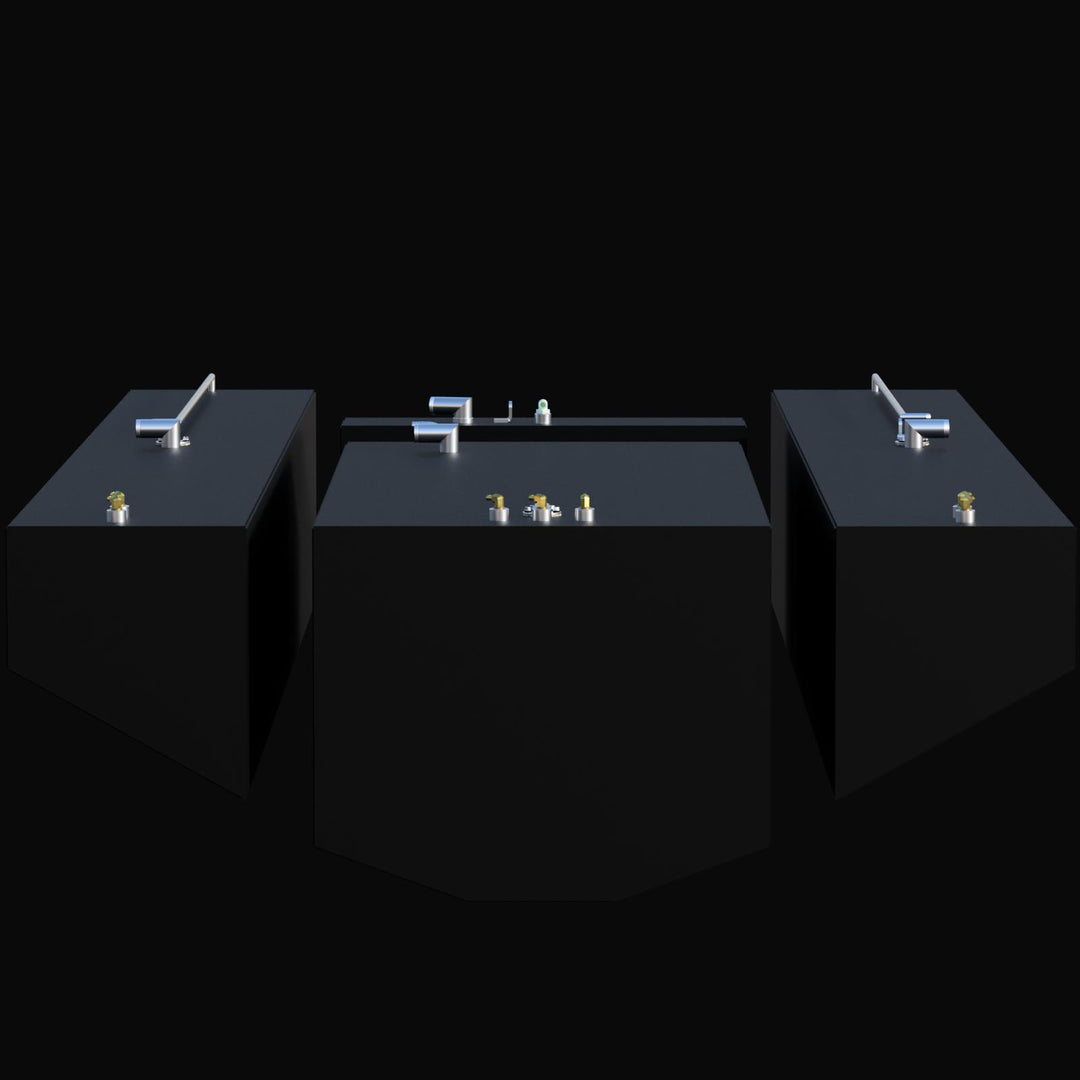 Contender 39 Fuel Tank (227 gal) Water Tank (26 gal) PORT/STBD (123 gal ea.)| 2012 OEM Replacement - Welding World, Inc.