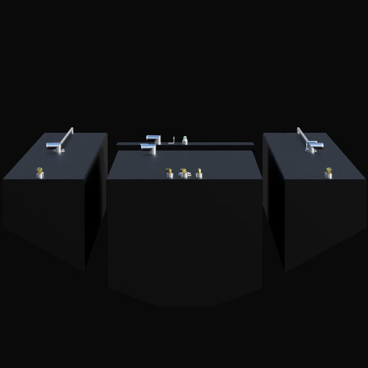 Contender 39 Fuel Tank (227 gal) Water Tank (26 gal) PORT/STBD (123 gal ea.)| 2012 OEM Replacement - Welding World, Inc.