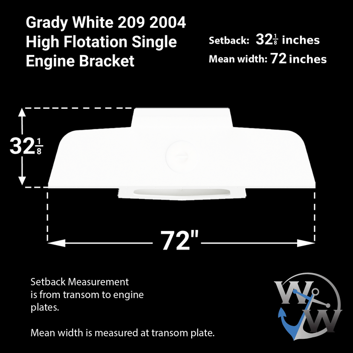 Grady White 209 2004 High Flotation Single