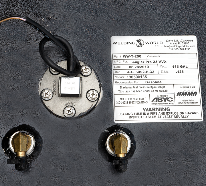 Angler 230 VBX - 115 gal. OEM Replacement Belly Fuel Tank - Welding World, Inc.