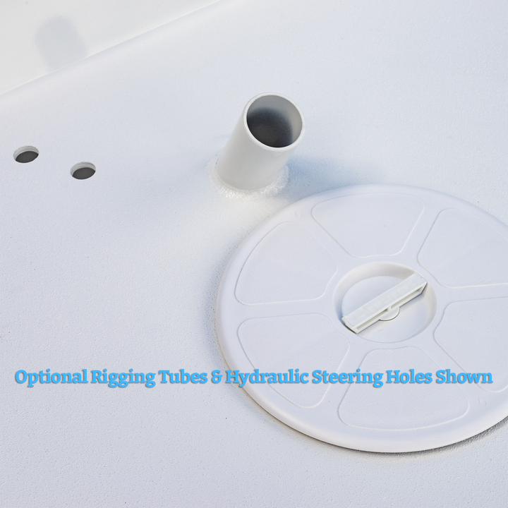 Standard High Flotation Twin Outboard Engine Bracket 14° Transom