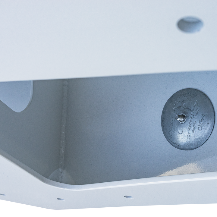 Standard High Flotation Twin Outboard Engine Bracket 14° Transom