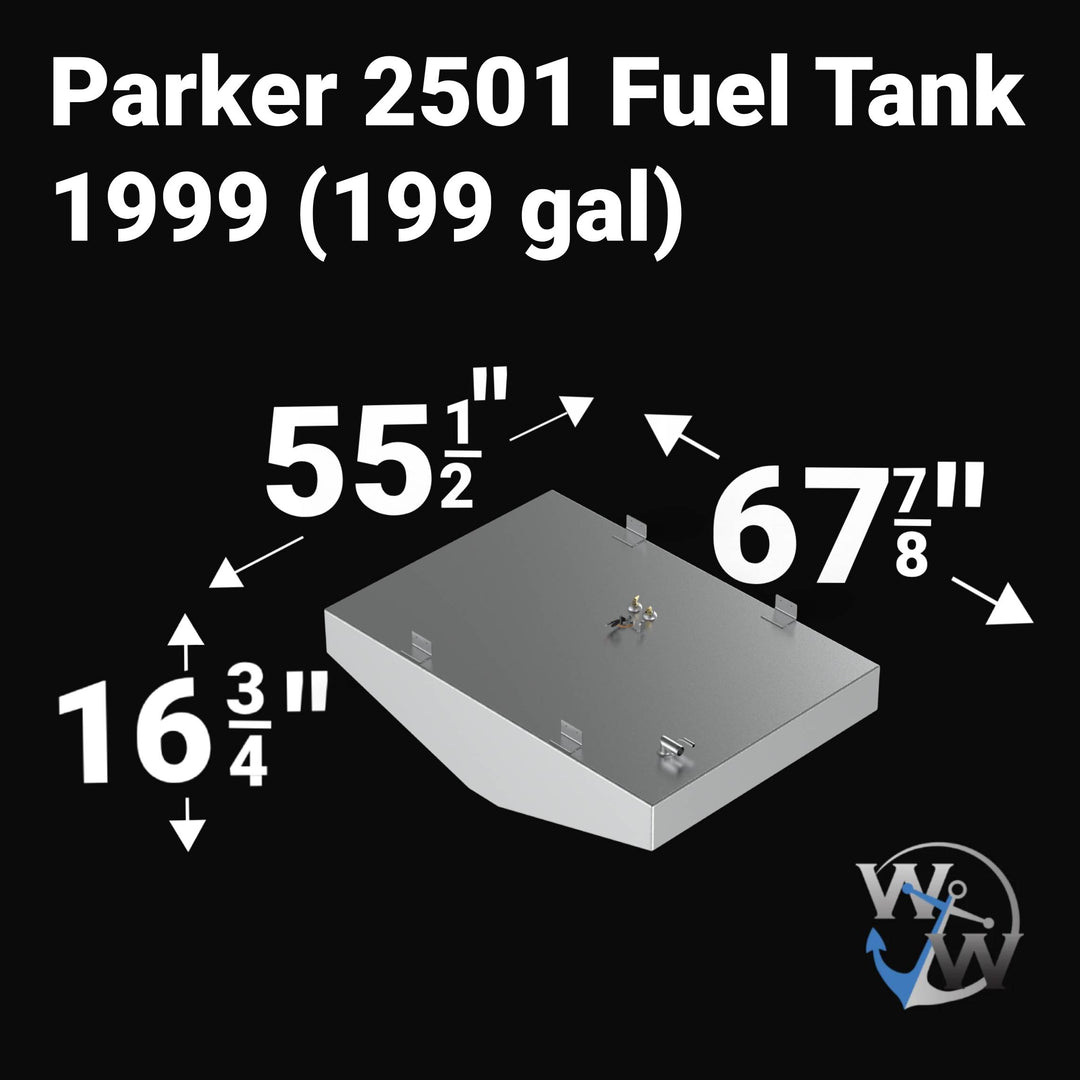 Parker 2501 Fuel Tank (199 gal) | 1999 OEM Replacement