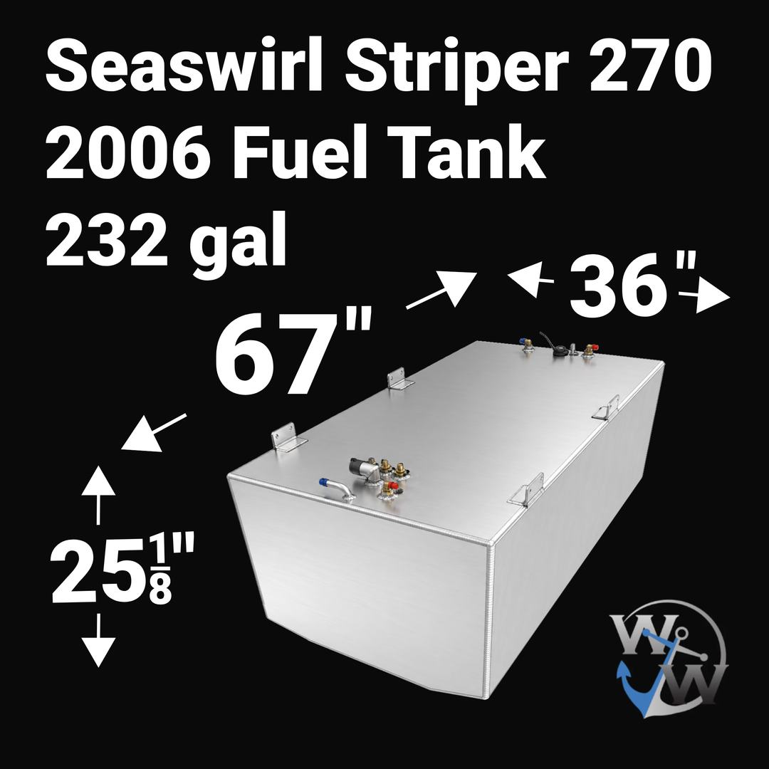 Seaswirl striper 270 (232 gal) Fuel Tank | 2006 OEM Replacement