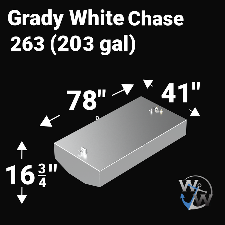 Grady White Chase 263 (203 gal) | OEM Replacement