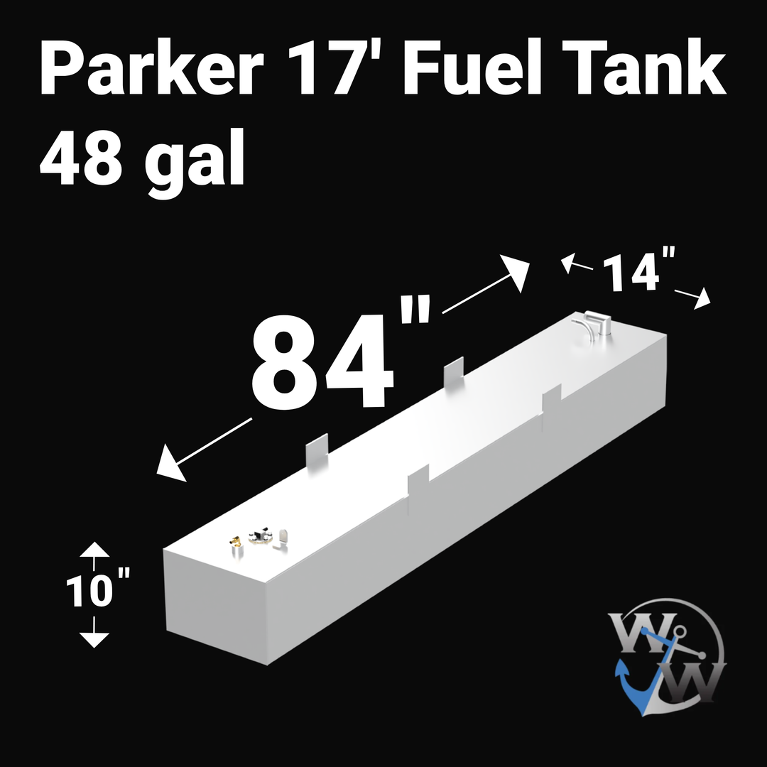 Parker 17' Fuel Tank 48 gal