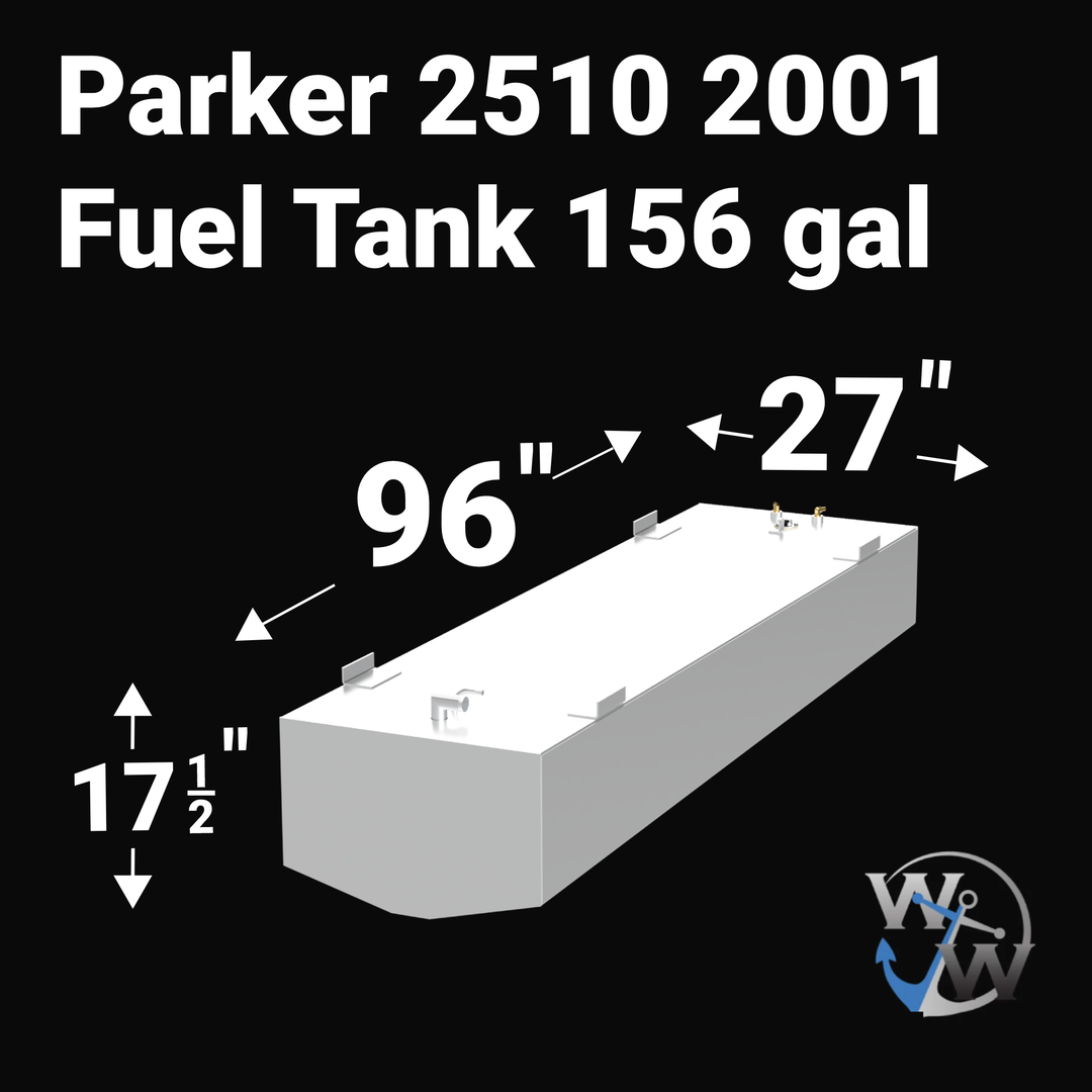 Parker 2510 2001  Fuel Tank 156 gal