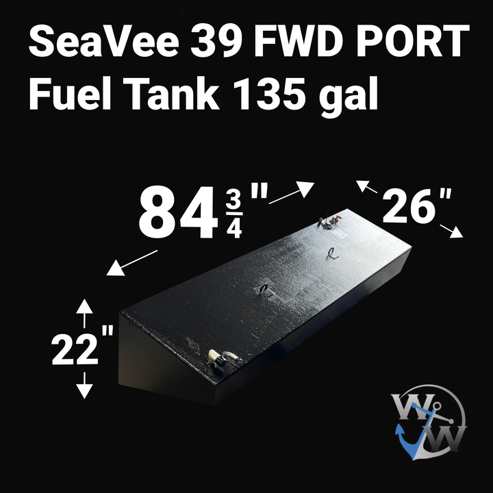 SeaVee 4-Tank Combo FWD Port & STBD/ AFT Port & STBD | 39' OEM Replacement