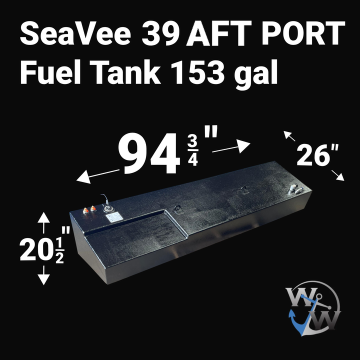 SeaVee 4-Tank Combo FWD Port & STBD/ AFT Port & STBD | 39' OEM Replacement