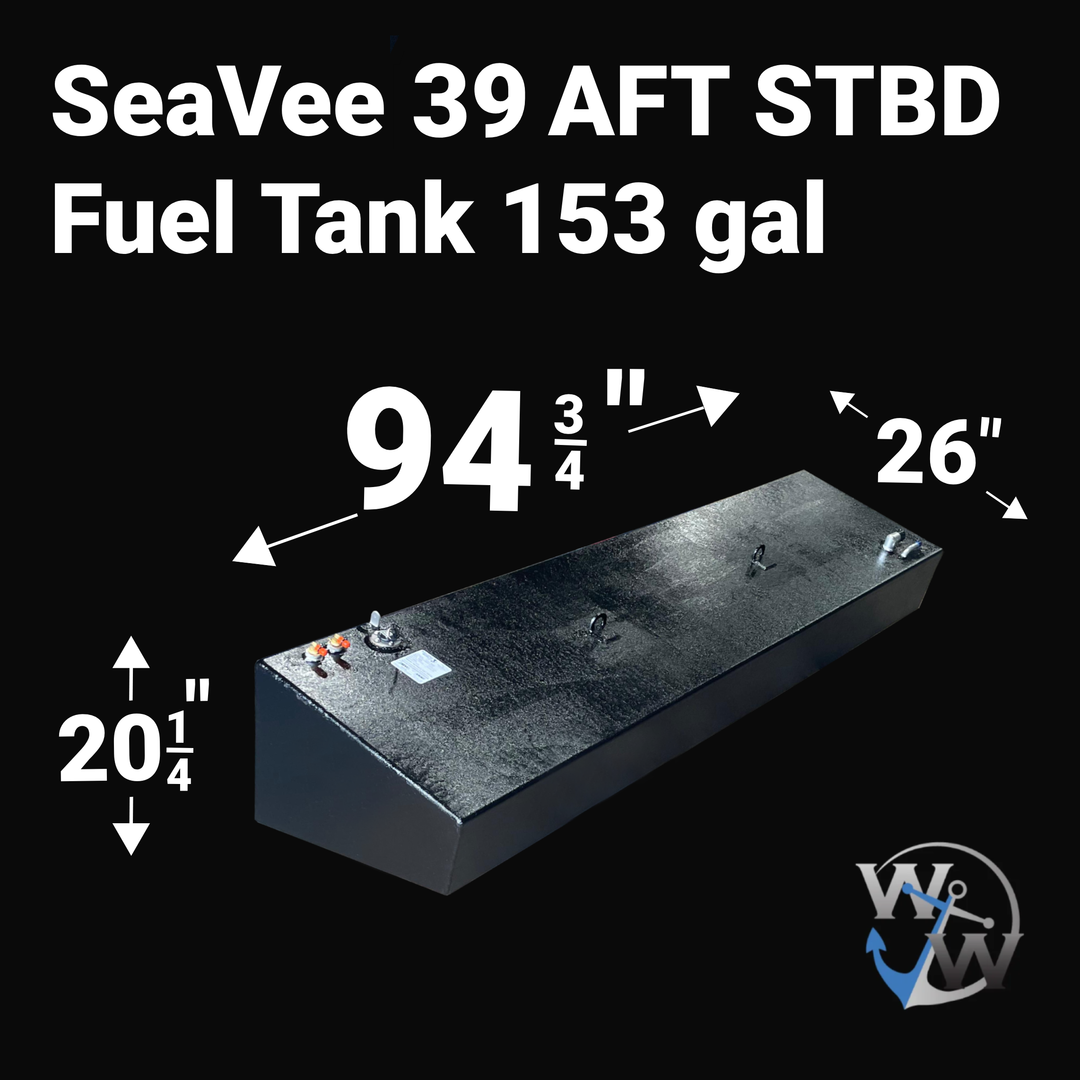 SeaVee 4-Tank Combo FWD Port & STBD/ AFT Port & STBD | 39' OEM Replacement