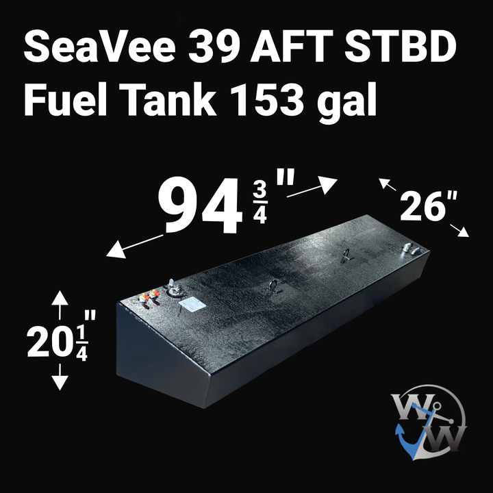 SeaVee 4-Tank Combo FWD Port & STBD/ AFT Port & STBD | 39' OEM Replacement