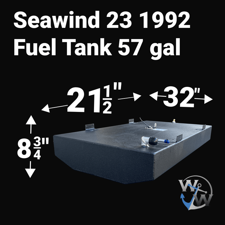Seawind 23 Fuel Tank (57 gal) | 1992 OEM Replacement