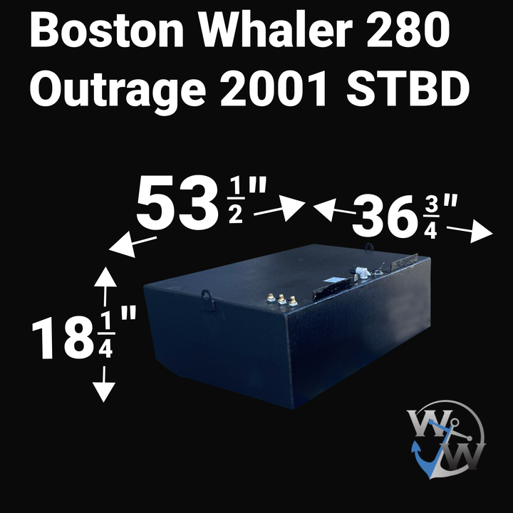 Boston Whaler 280 Outrage 2001 PORT/STBD (147 gal ea.)| OEM Replacement - Welding World, Inc.