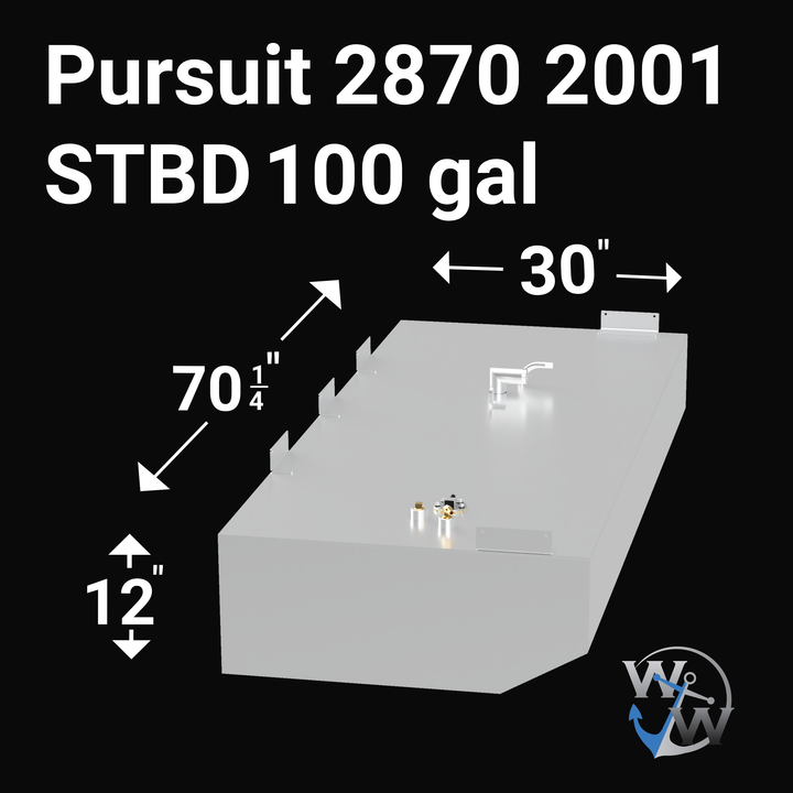 Pursuit 2870 2001 (PORT/STBD) 200 gal