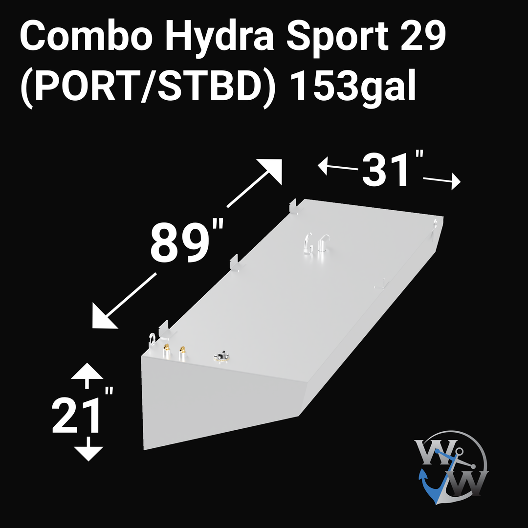 Combo Hydra Sport 29 (PORT/STBD) 306 gal