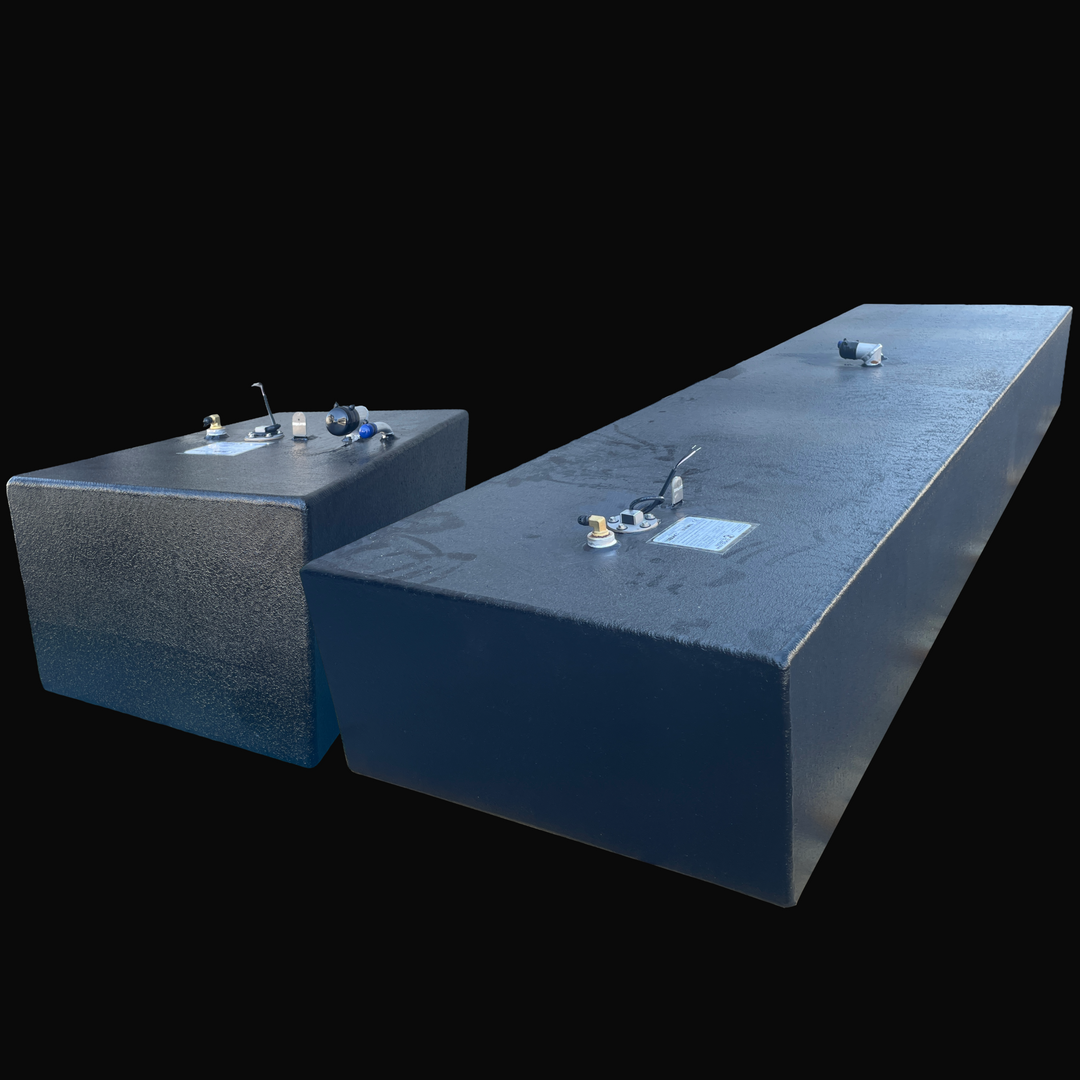 Sea Ox CC 23 2-tank combo Aluminum Marine Fuel Tank — hero product view