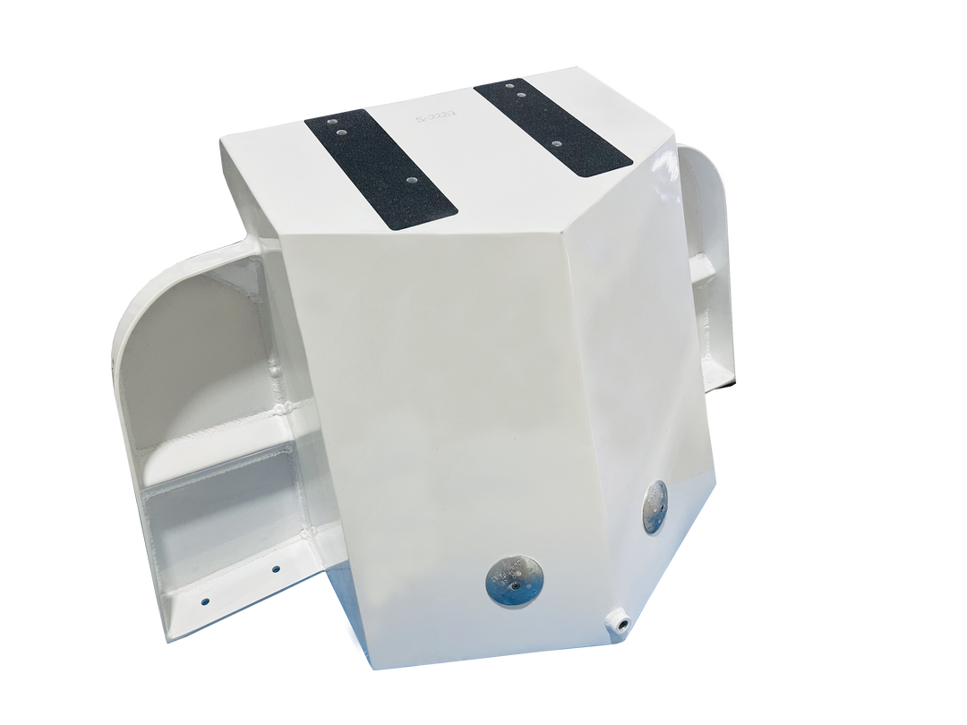 Custom Build High Flotation Single Outboard Engine Bracket
