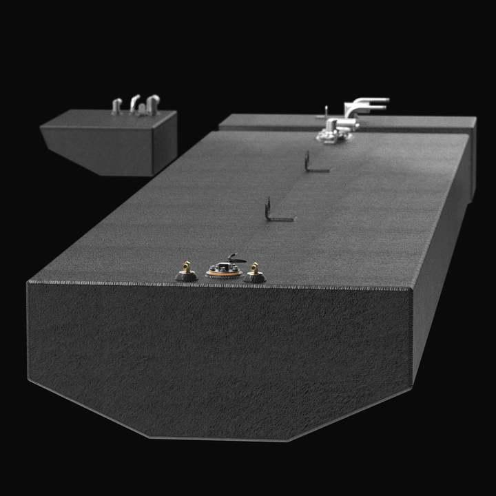 Renegade 32 - 3 Tank Combo - Fuel Tank (212 gal) Water Tank (27 gal) Holding Tank (7 gal) | OEM Replacement