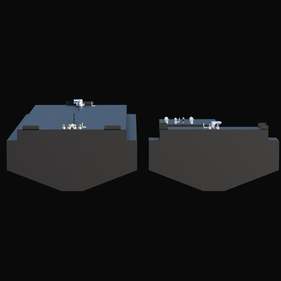Renegade 42 - 3 Tank Combo - Fuel Tank (416 gal) Water (36 gal) and Hoding Tank (15 gal) | OEM Replacement