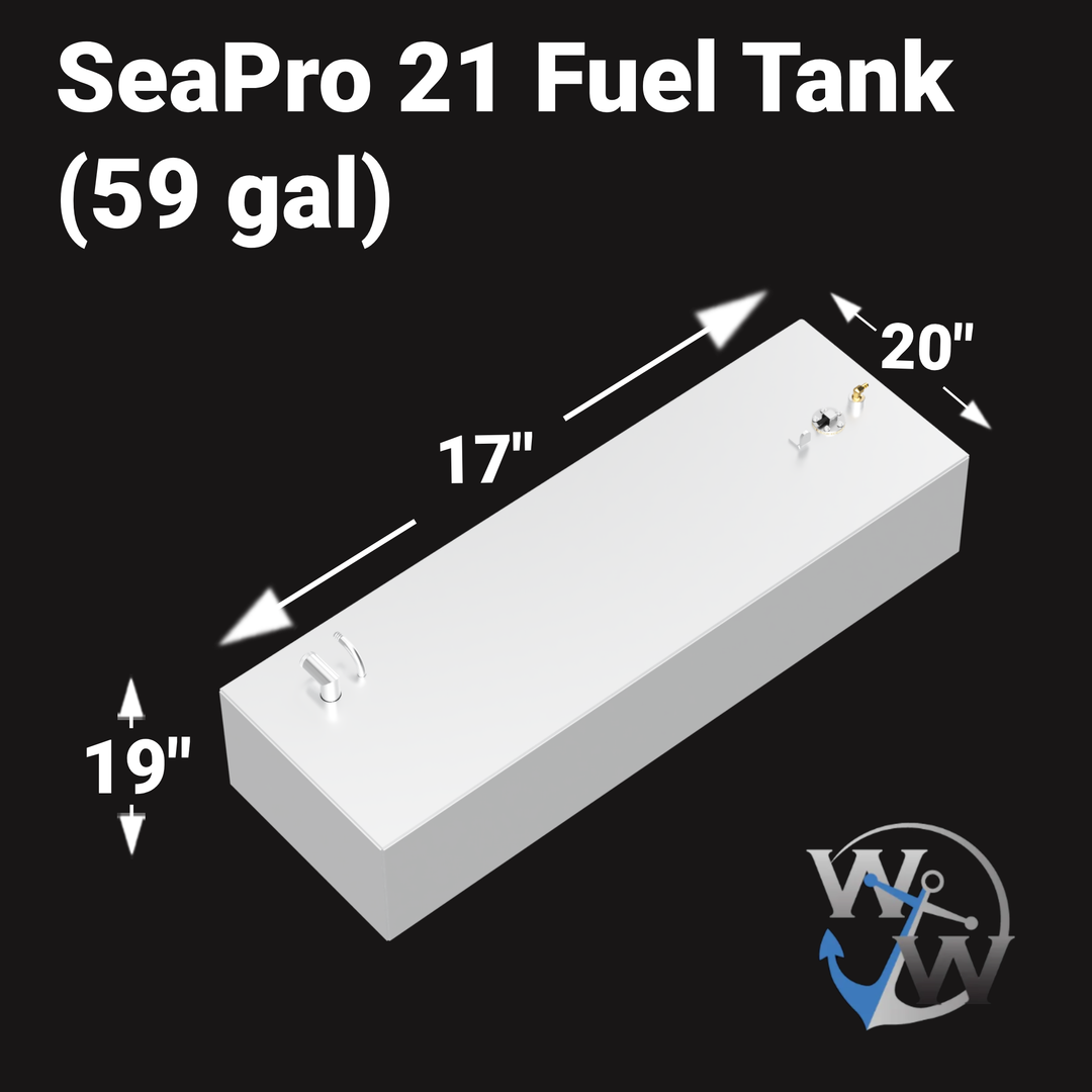 SeaPro 21¨ Fuel Tank 59 gal