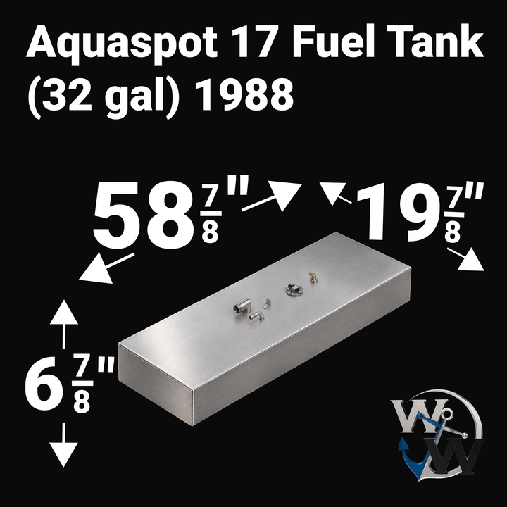 Aquasport 17 Fuel Tank (23 gal) | 1988 OEM Replacement