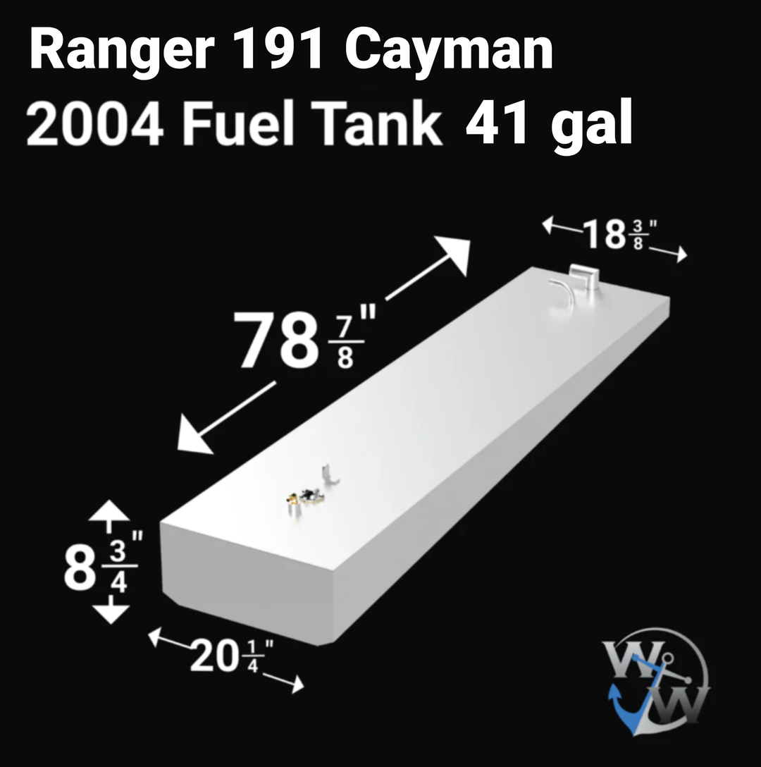 Ranger 191 Cayman (2004) Fuel Tank (41 GALLON) | OEM Replacement