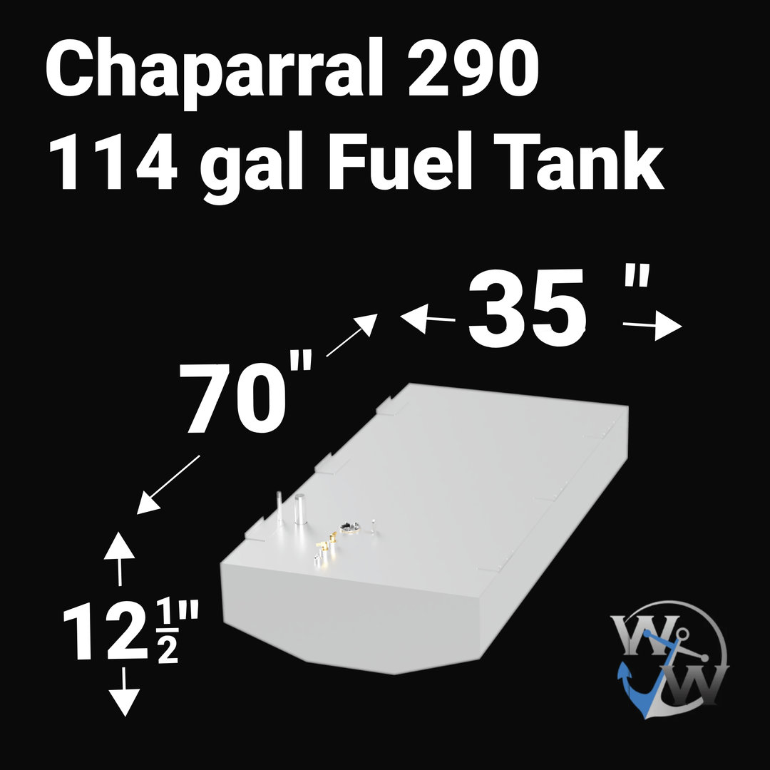 Chaparral 290 (114 Gal.) Fuel Tank | OEM Replacement