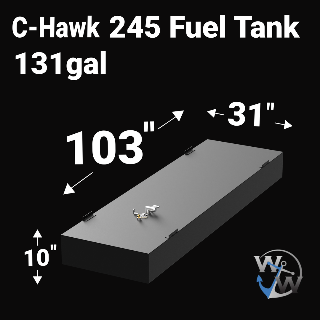 C-Hawk 245 (1996) 120 gal Fuel Tank | OEM Replacement