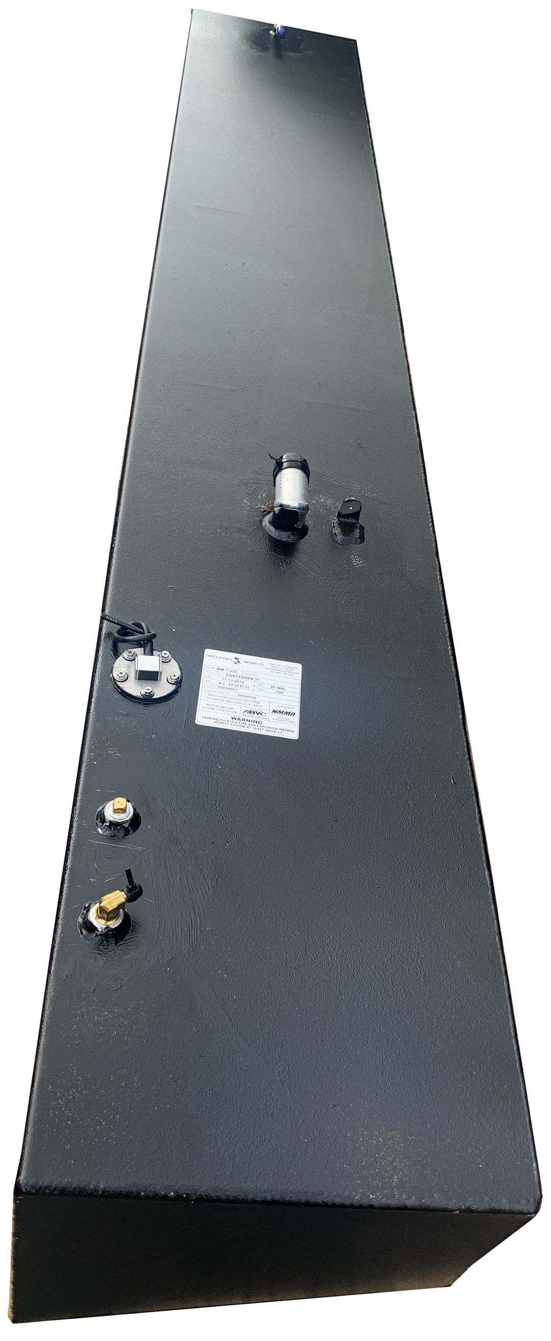 Contender 31' OEM Replacement 3 Fuel Tank Combo Kit #2 - 1 Small Belly (75 gal.) & 2 Standard Saddle Tanks - Welding World, Inc.