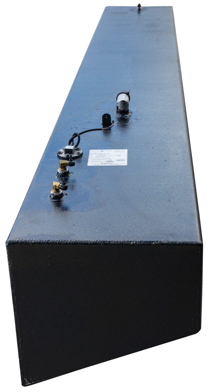 Contender 31' OEM Replacement 3 Fuel Tank Combo Kit #2 - 1 Small Belly (75 gal.) & 2 Standard Saddle Tanks - Welding World, Inc.