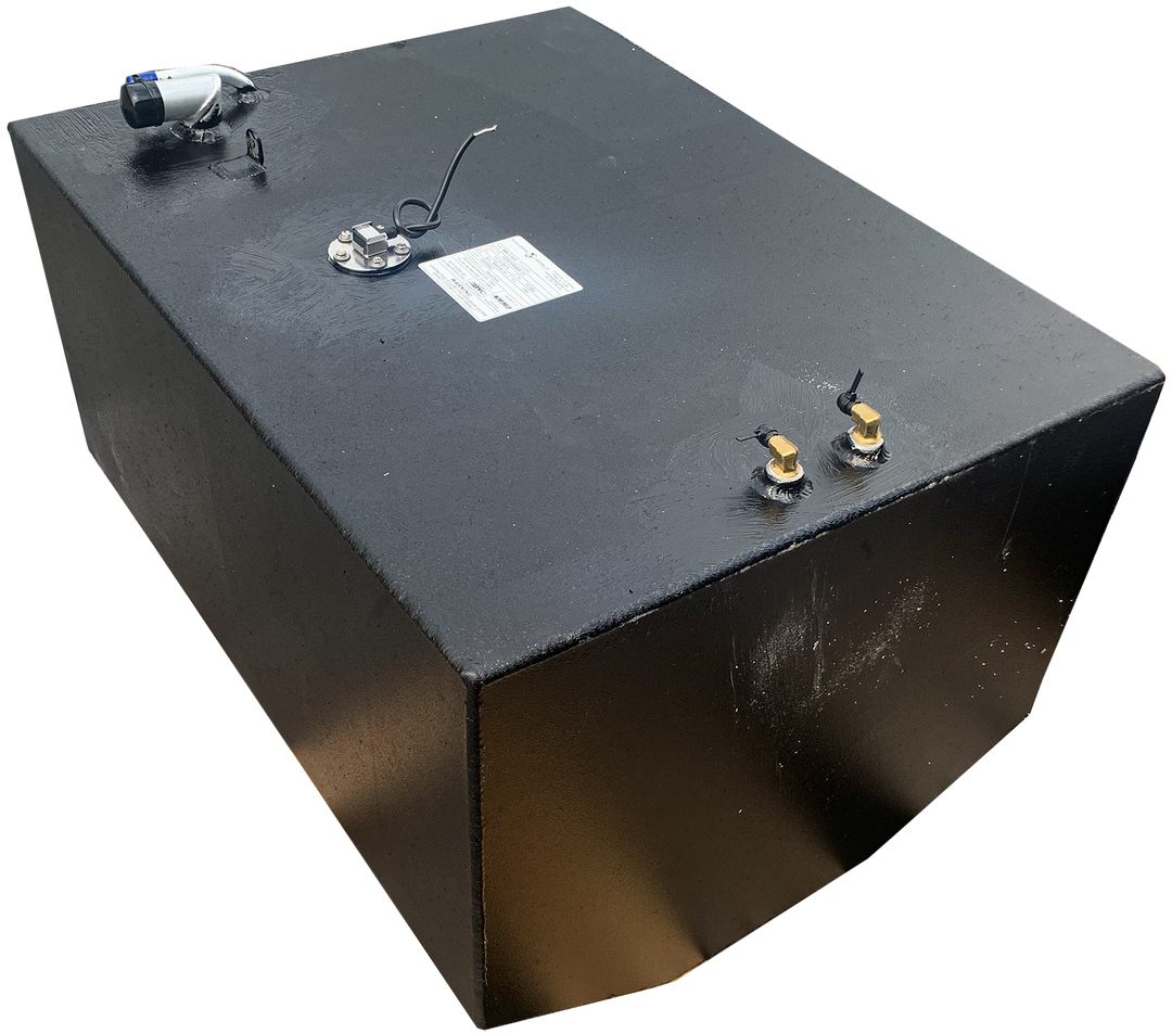 Contender 31' OEM Replacement 3 Fuel Tank Combo Kit #2 - 1 Small Belly (75 gal.) & 2 Standard Saddle Tanks - Welding World, Inc.