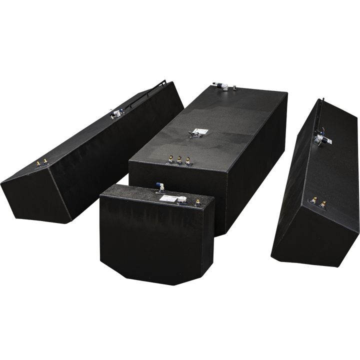 Contender 36' (2005) 3-Tank Combo (Center 159 Gal. & 2 x 130 Gal. Saddle) | BUILT TO OEM SPECS - Welding World, Inc.