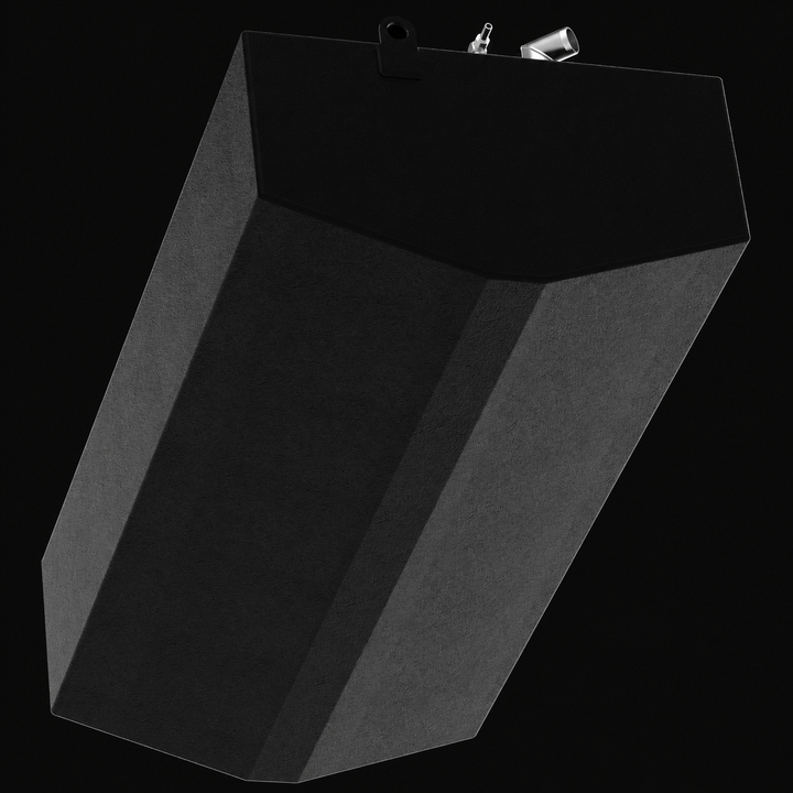 A low-angle worm's-eye perspective view highlighting the deep-V bottom geometry and hull-conforming architectural profile of a Formula 33 SS replacement marine fuel tank. This underside perspective demonstrates the specialized angled bottom panels that taper cleanly to a flat center-keel landing, engineered by Welding World to sit flush inside the central bilge compartment of the vessel's hull. The 160-gallon high-capacity fuel cell is precision-fabricated from heavy-gauge marine-grade 5052-H32 aluminum and