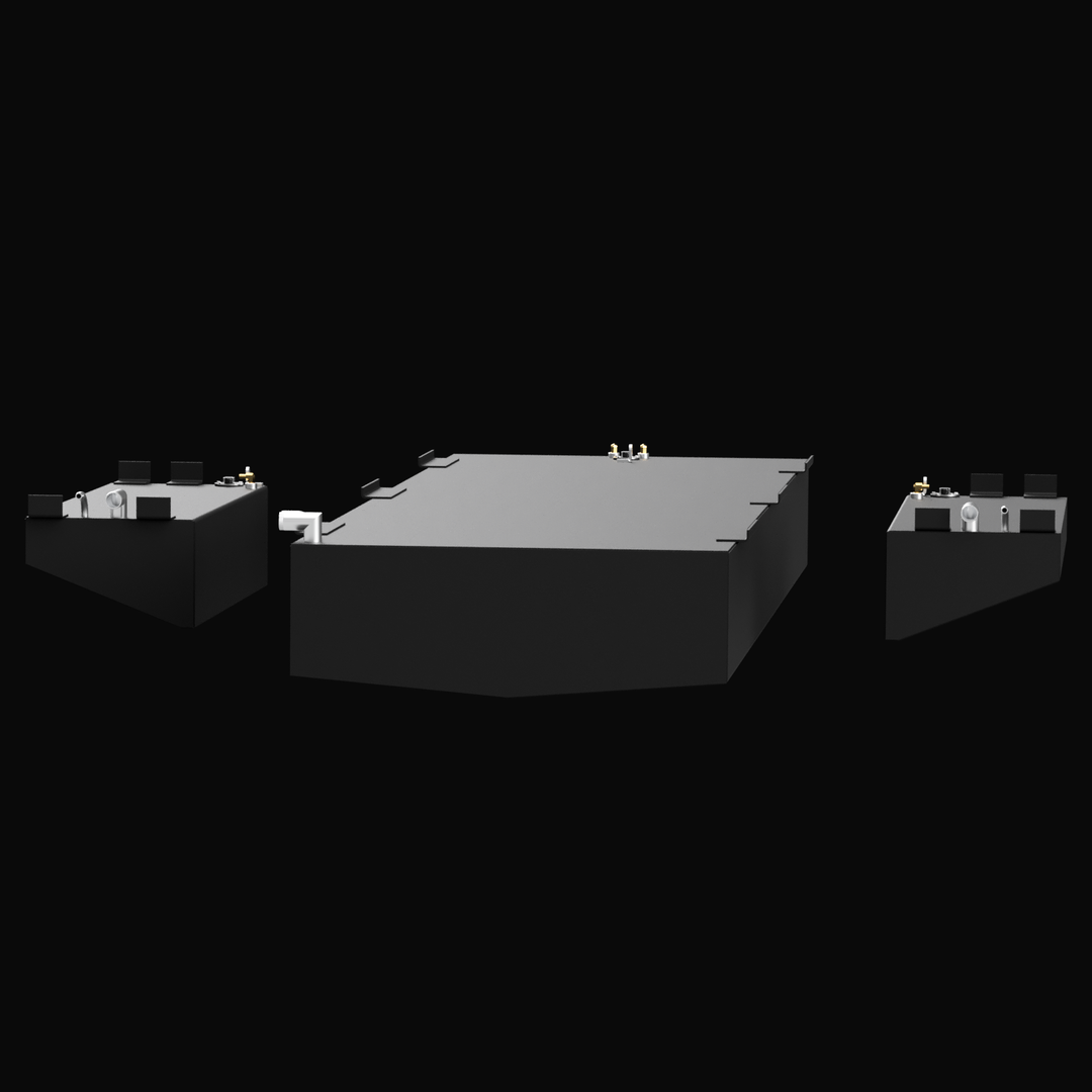 2001 Fountain 31, combo view featuring the boat's three-tank setup, designed for offshore fishing with a high-performance and durable layout