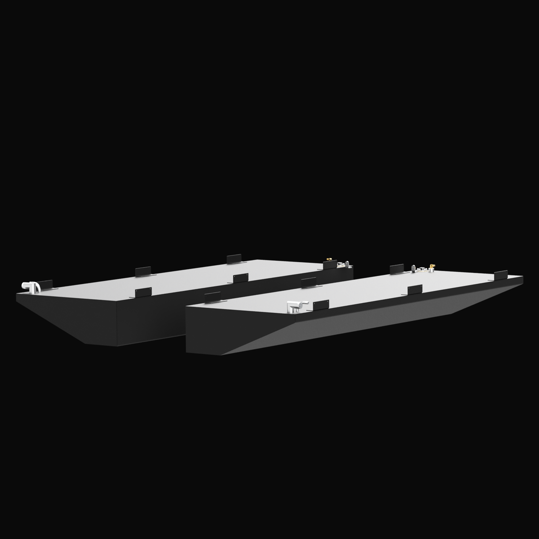 FOUNTAIN SADDLE Fuel Tank PORT/STBD (87 GAL ea.) | OEM Replacement