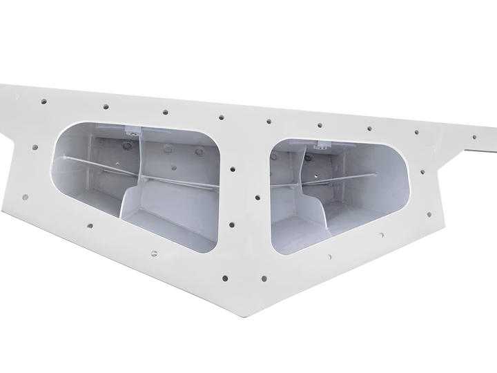 Grady White 24 Offshore 1992  High Flotation Twin Engine Bracket - Welding World, Inc.